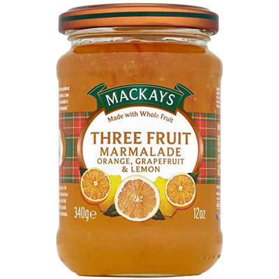 Mackays Three Fruit Marmalade 250ml