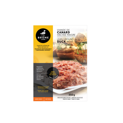 Brome Lake Ground Duck Meat 350g